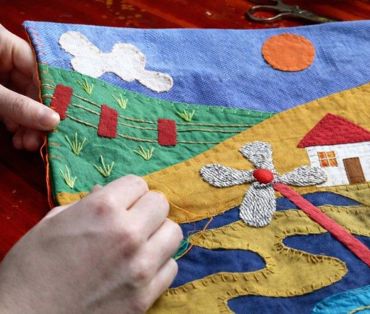 Keti Koti wandkleed maken